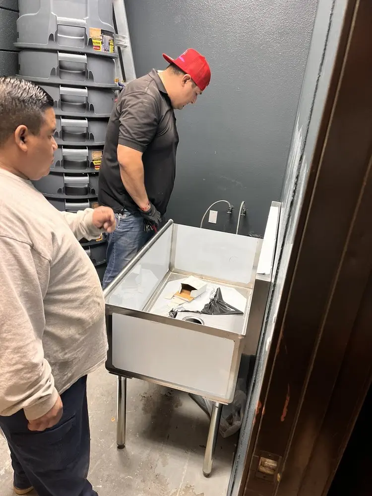 Commercial plumbing and sink installation in Mount Vernon